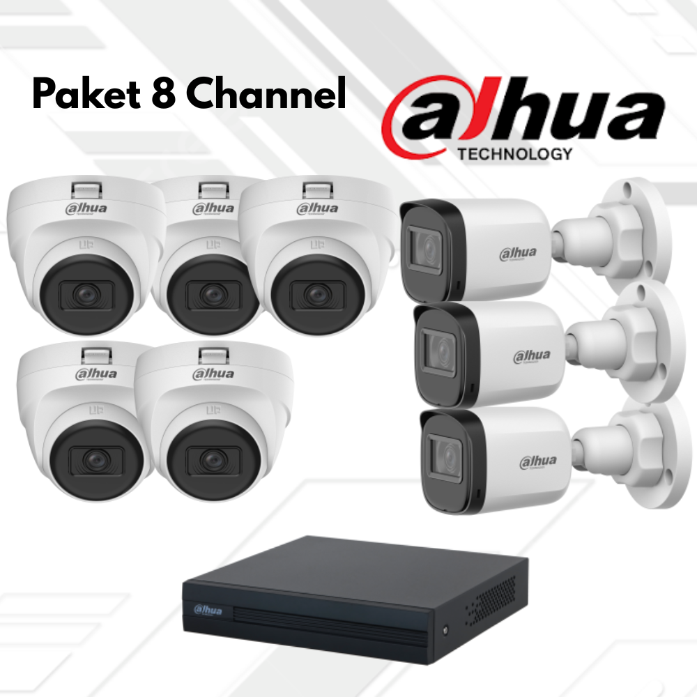 Paket CCTV Dahua Basic 8 Channel