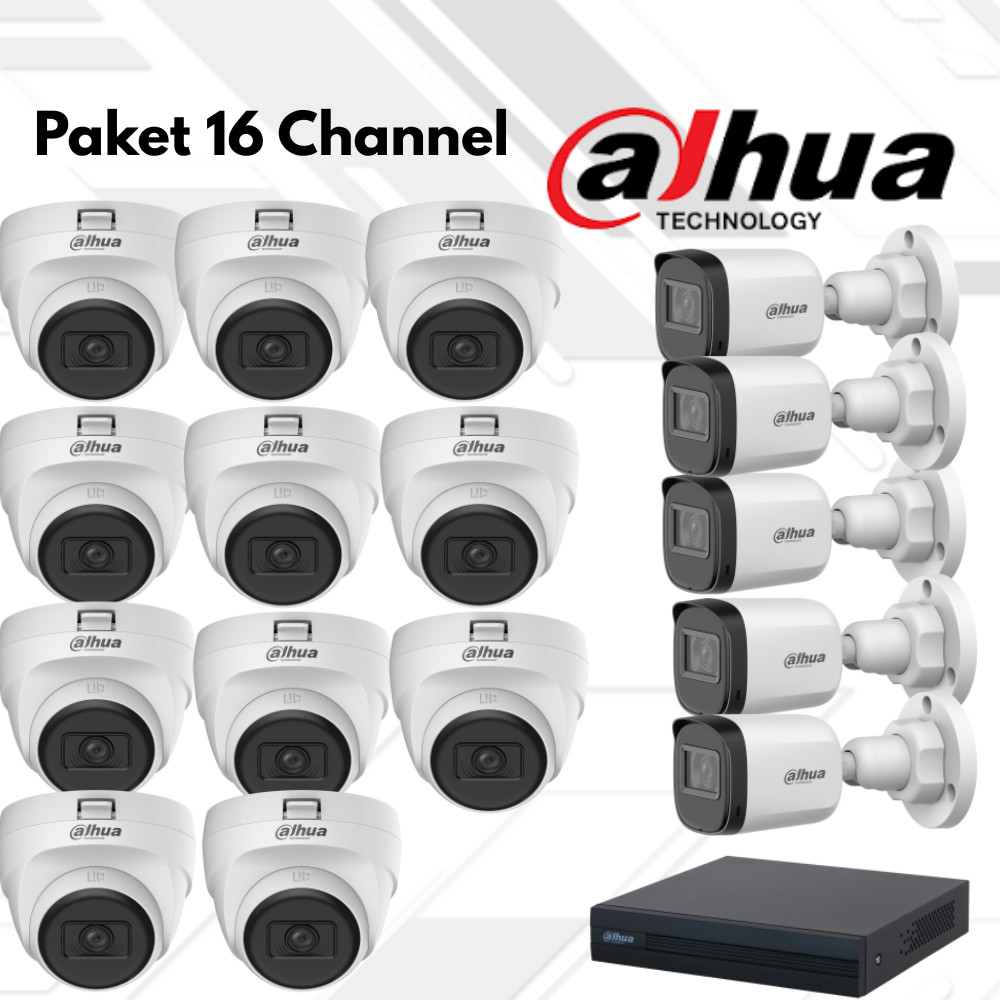 Paket CCTV Dahua Basic 16 Channel