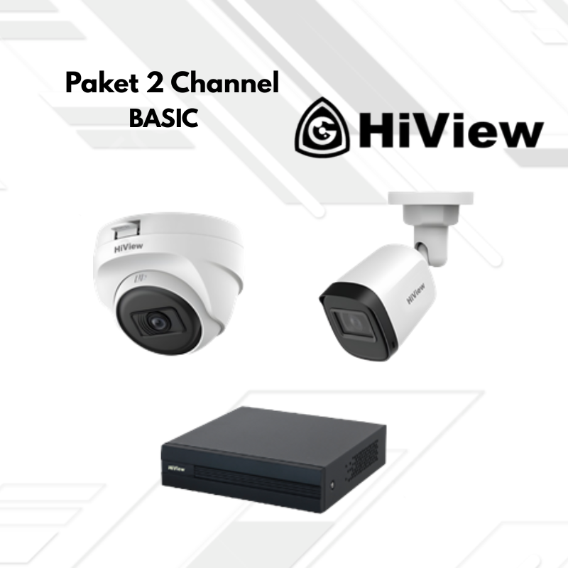 Paket CCTV HiView Basic 2 Channel