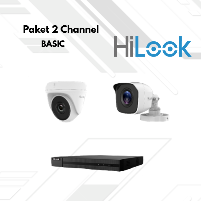 Paket CCTV HiLook Basic 2 Channel