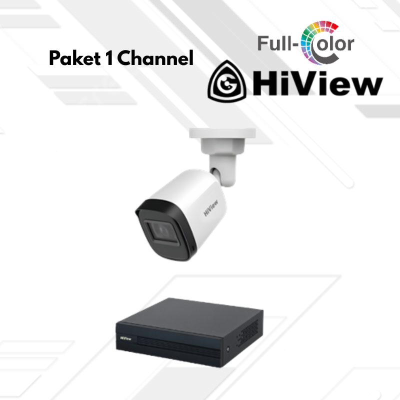 Paket CCTV HiView Full Color 1 Channel