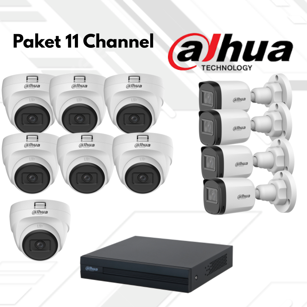 Paket CCTV Dahua Basic 11 Channel