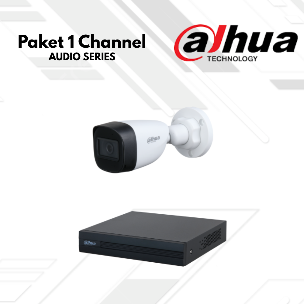 Paket CCTV Dahua Audio 1 Channel