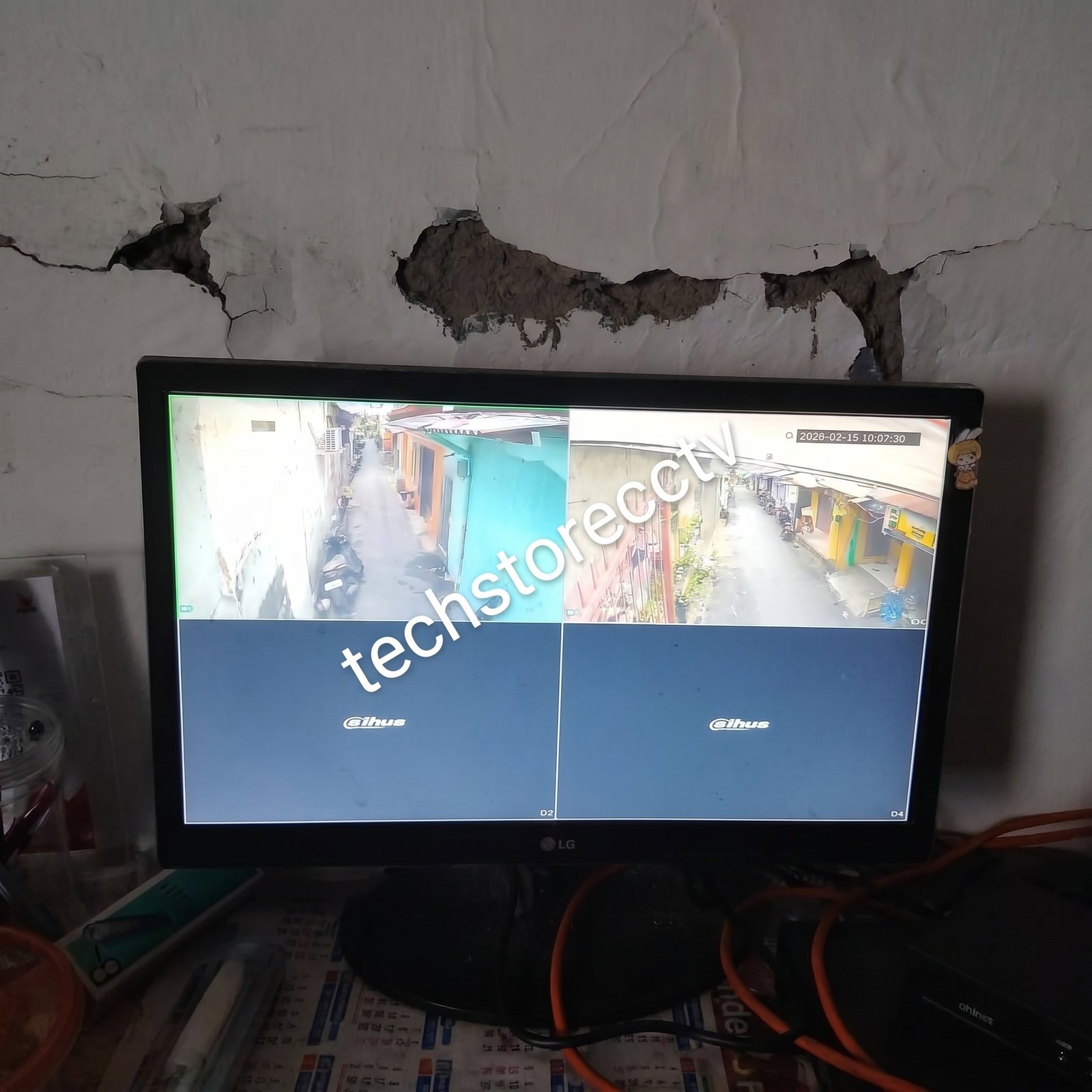 INSTALASI CCTV 2 CH