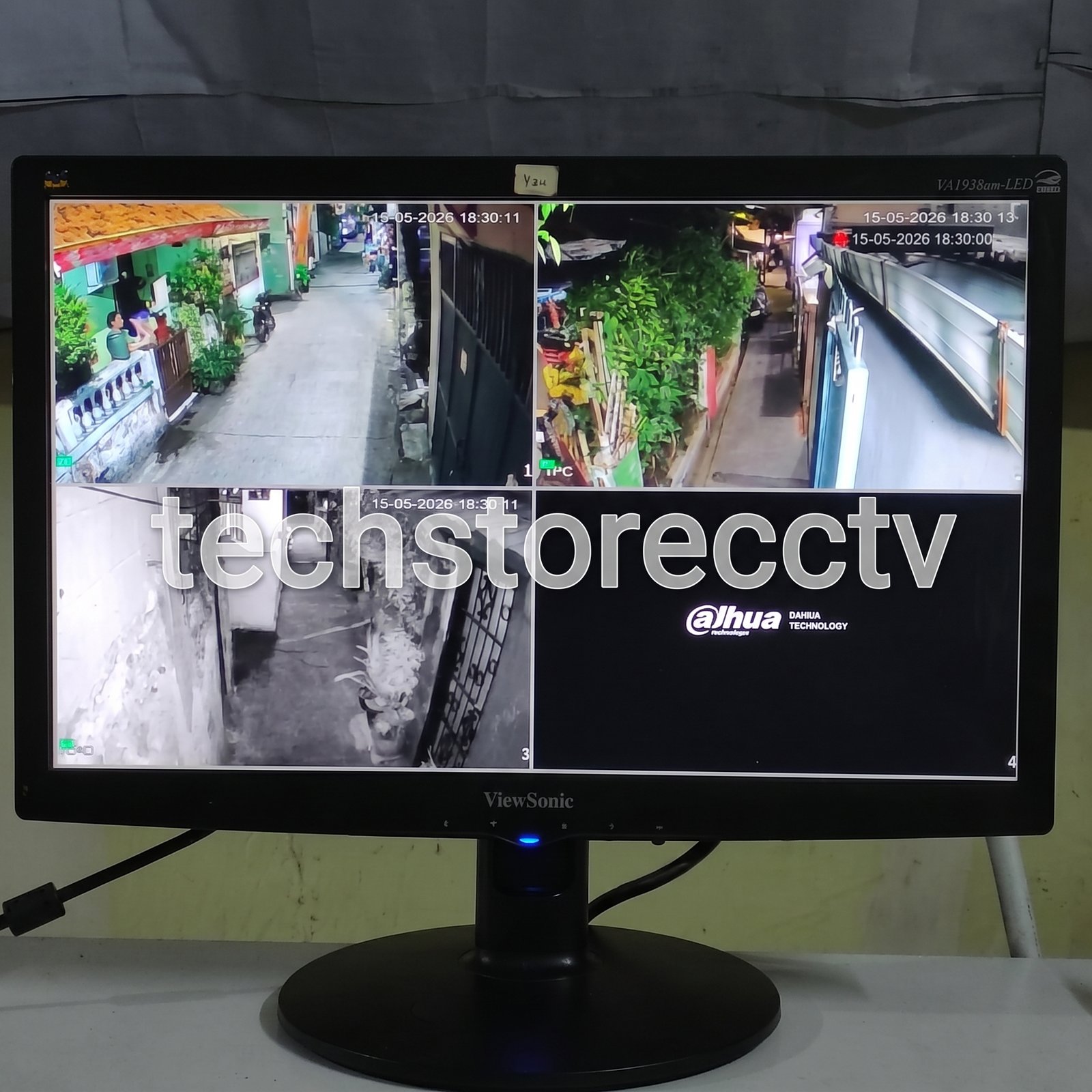 INSTALASI CCTV 3 CHANNEL